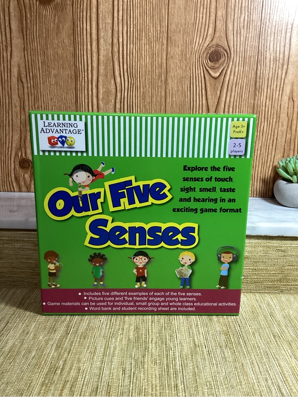 New Learning Advantage Our Five Senses Kids Educational Game